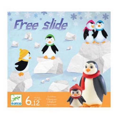 Djeco Free Slide Penguin Game - I Want That Present