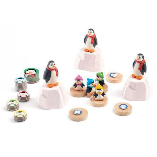 Djeco Free Slide Penguin Game - I Want That Present