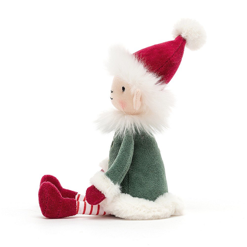 Jellycat Leffy Elf - I Want That Present