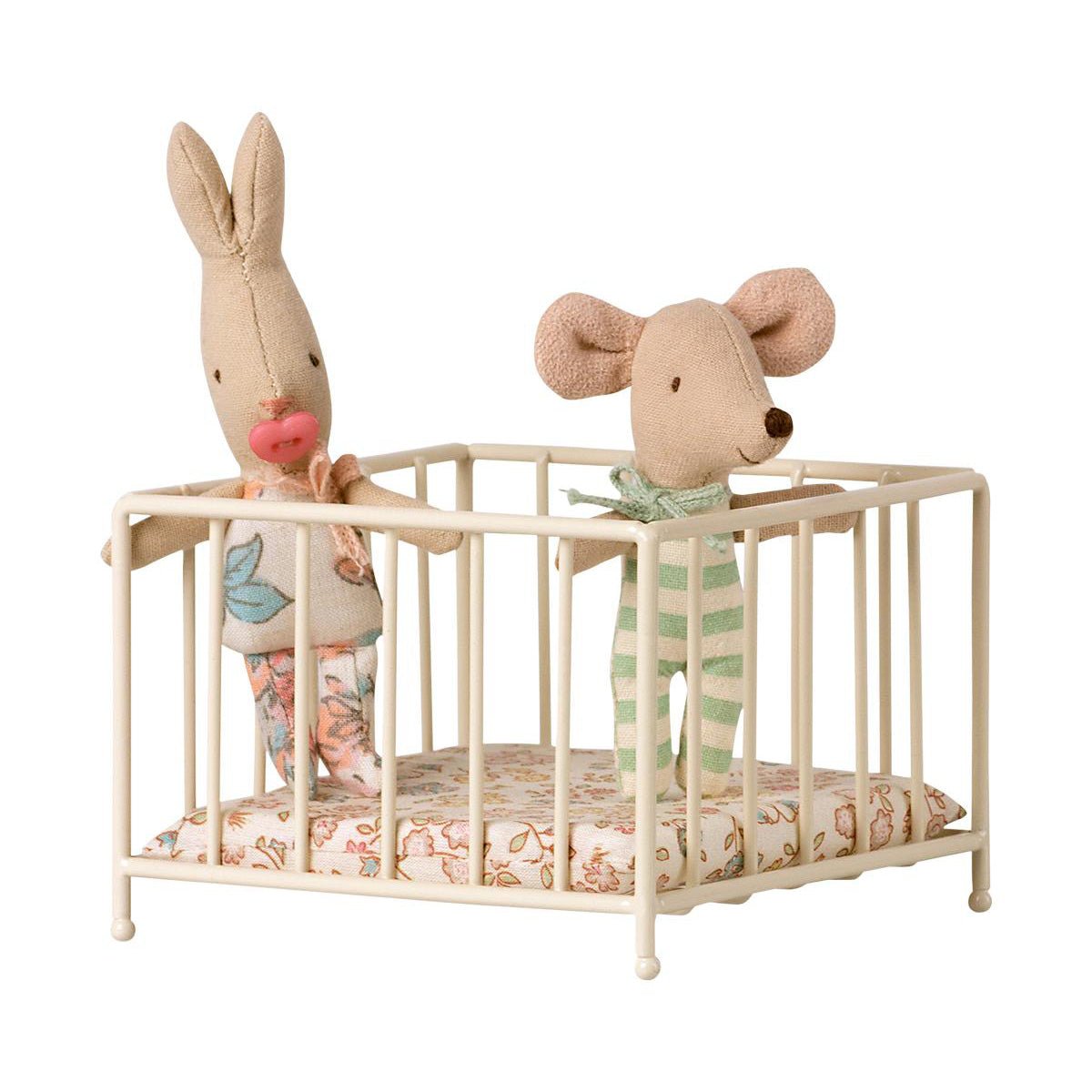 Maileg My Metal Offwhite Playpen - I Want That Present