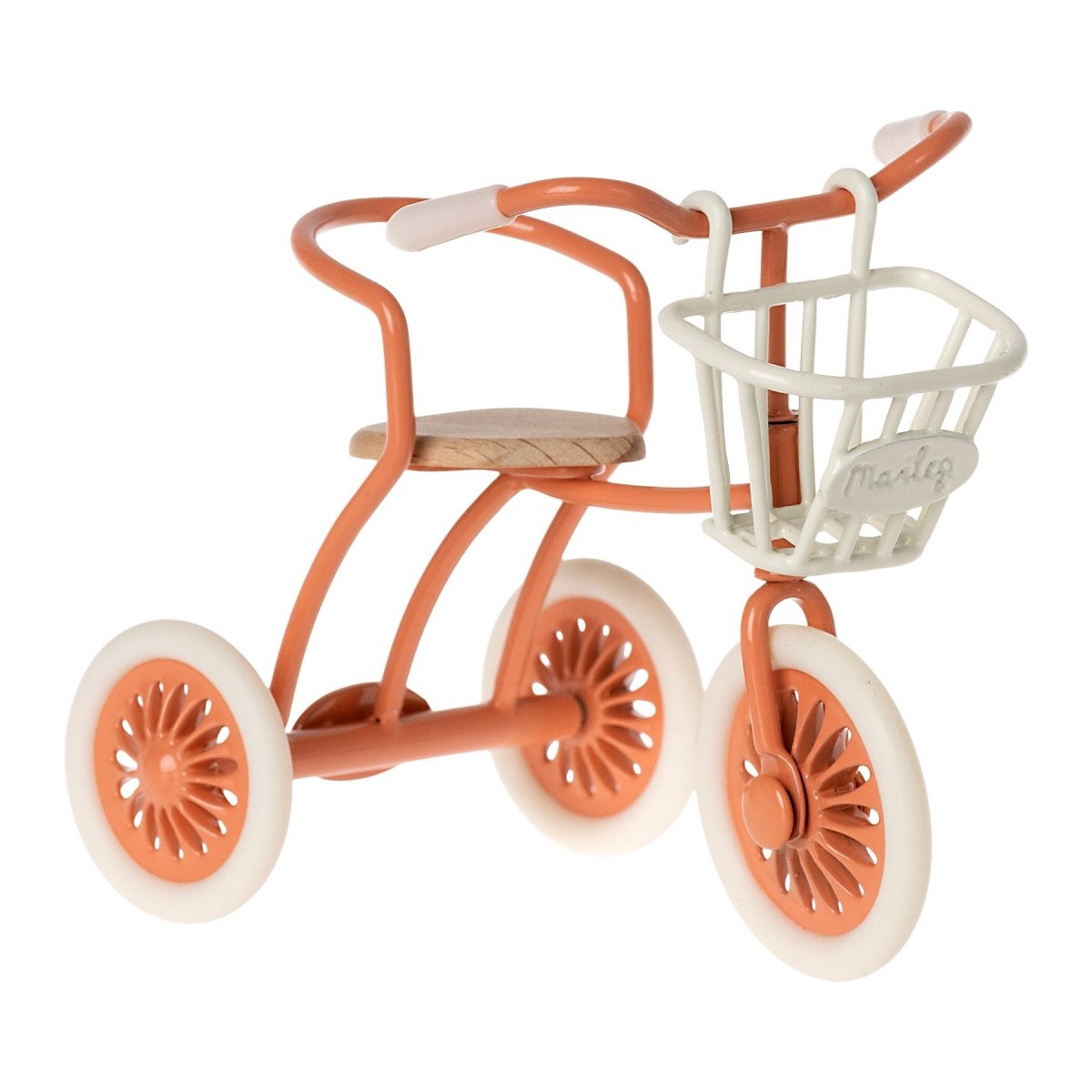 Maileg Tricycle basket, Mouse - I Want That Present