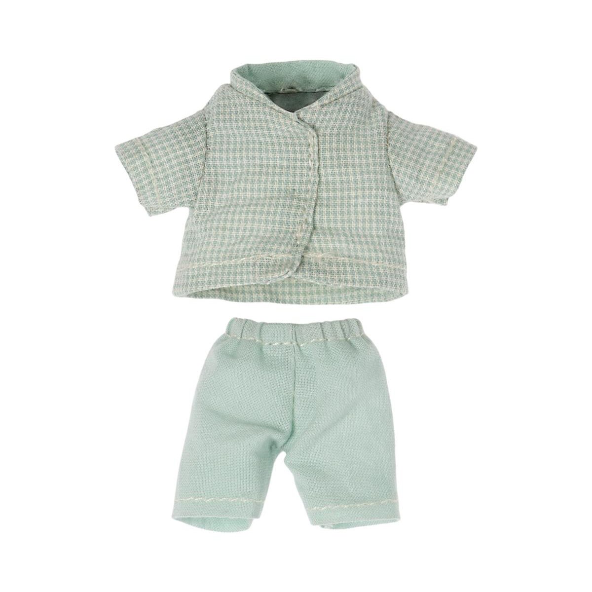 Maileg Little Brother Mouse Pyjamas - I Want That Present