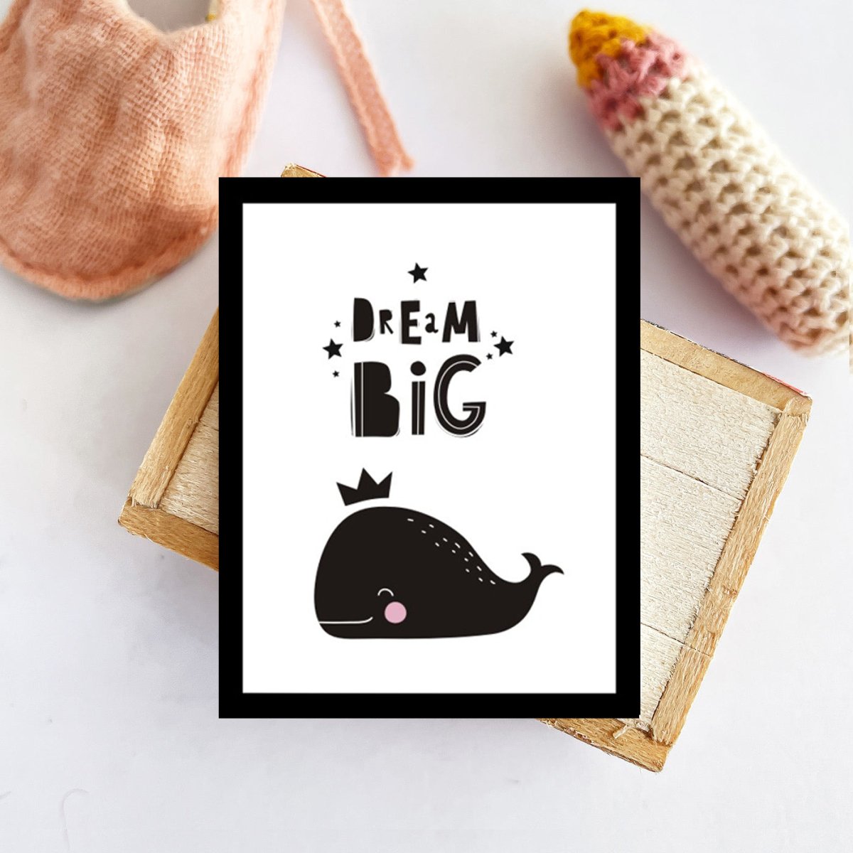 Miniature Wall Art - Dream Big - I Want That Present