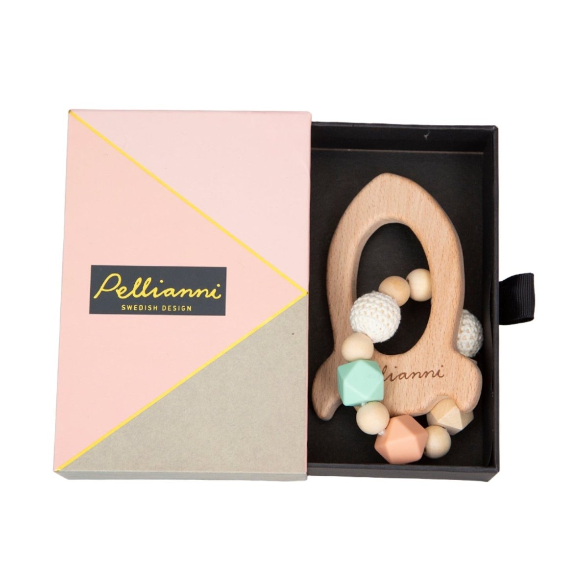 Pellianni Toys Rocket Teether - Darling - I Want That Present