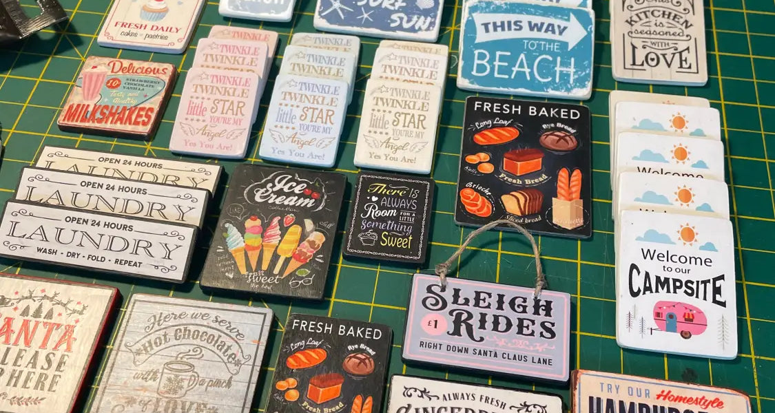 Miniature Dolls House Accessories - I Want That Present