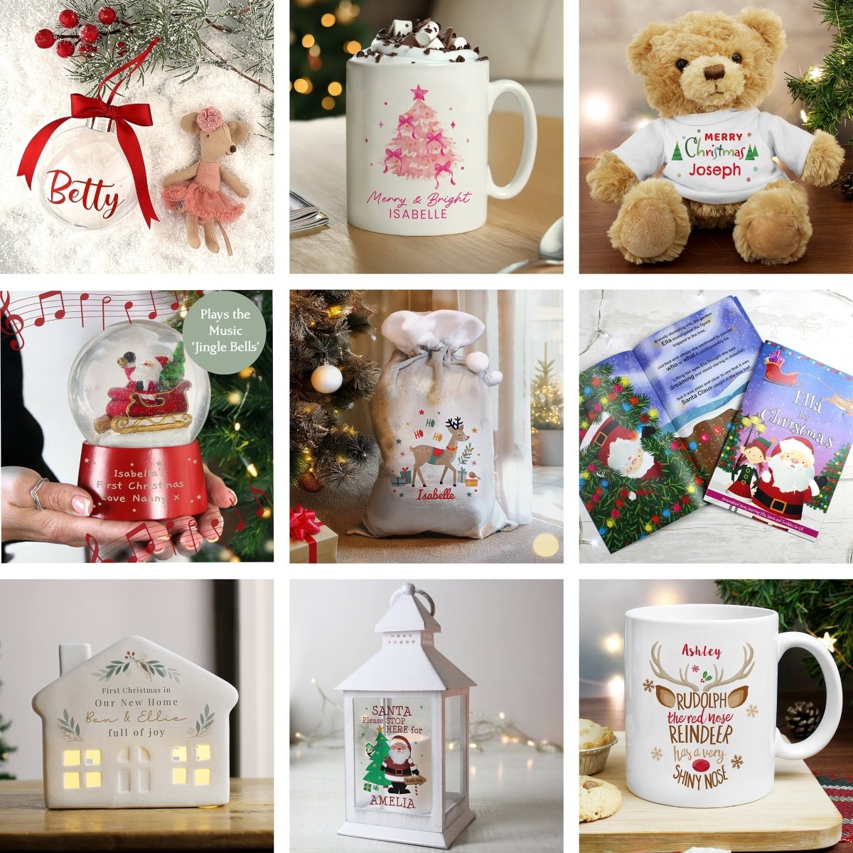 Personalised Christmas Gifts - I Want That Present