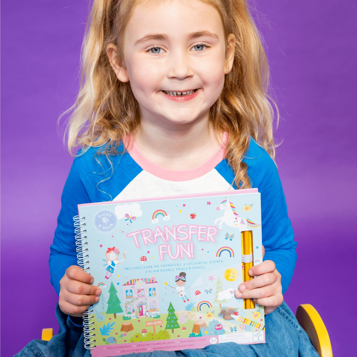 Transfer Fun - Rainbow Fairy - I Want That Present