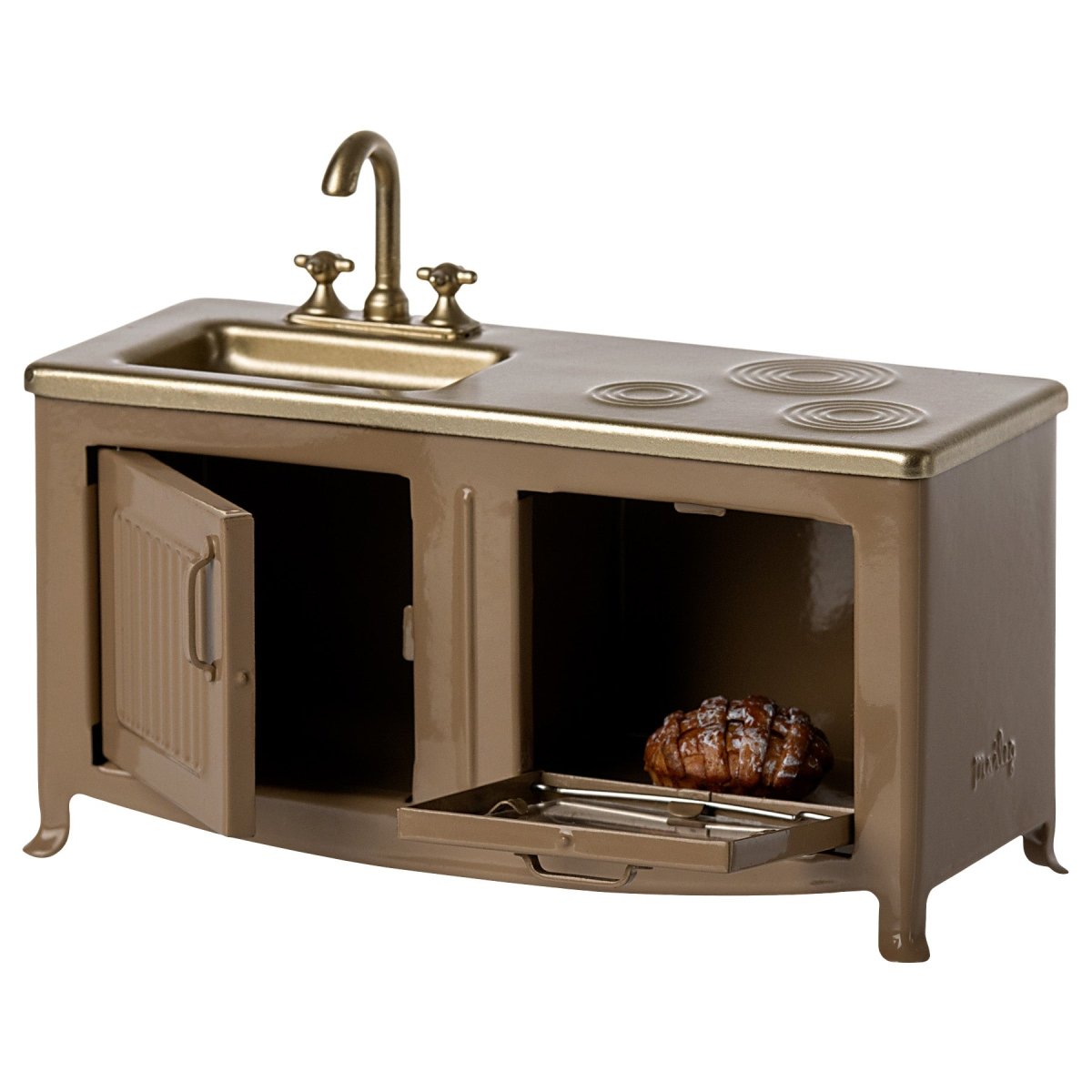 Maileg Kitchen, Light Brown - Mouse - I Want That Present