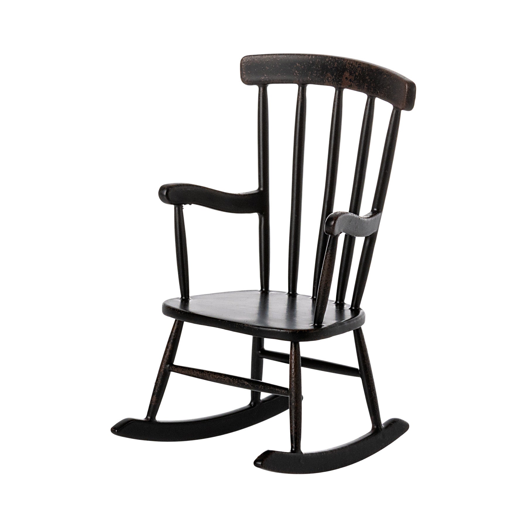 Maileg Rocking Chair, Mouse, Anthracite