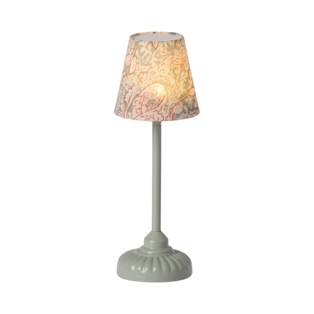 Maileg Vintage Floor Lamp for Mice - Mint - I Want That Present