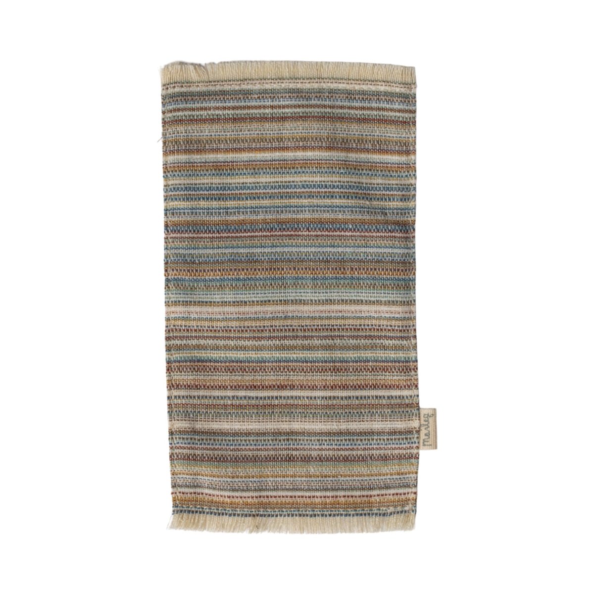 Maileg multi - coloured Striped Rug - Small, Medium, Large - I Want That Present