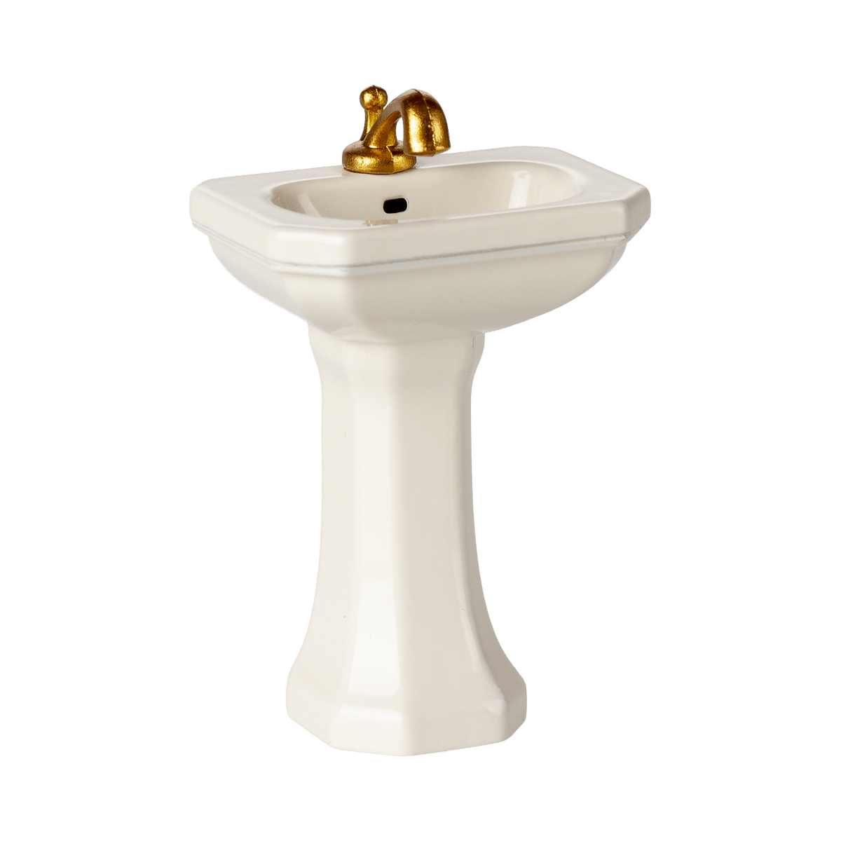 Maileg Bathroom Sink, Mouse - Off white - I Want That Present