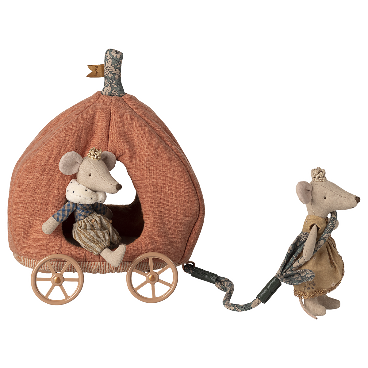 Maileg Pumpkin and Royal Mice Bundle