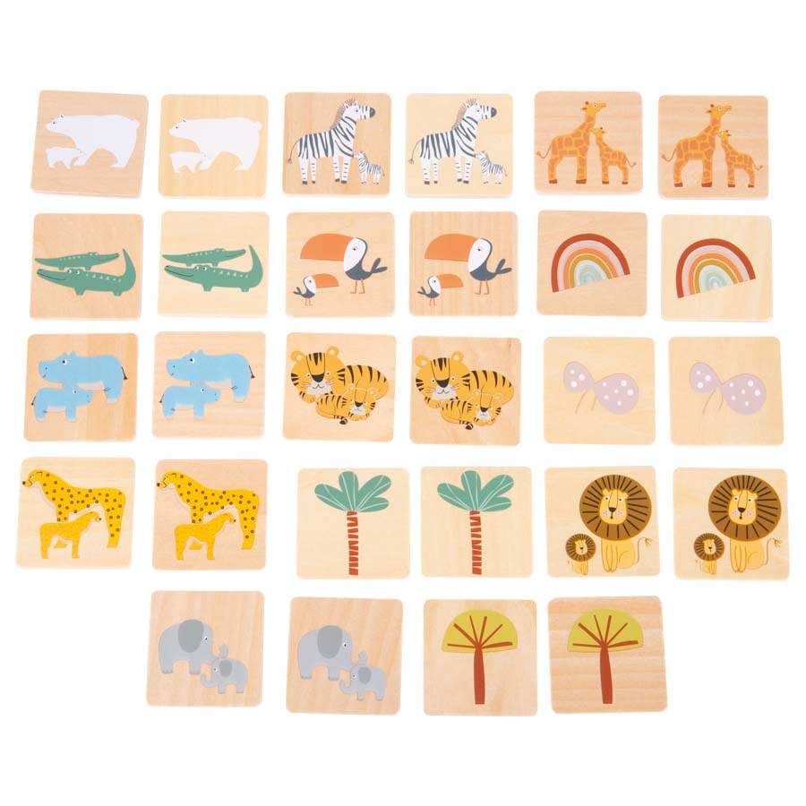 Safari Memory Matching Game by Small Foot