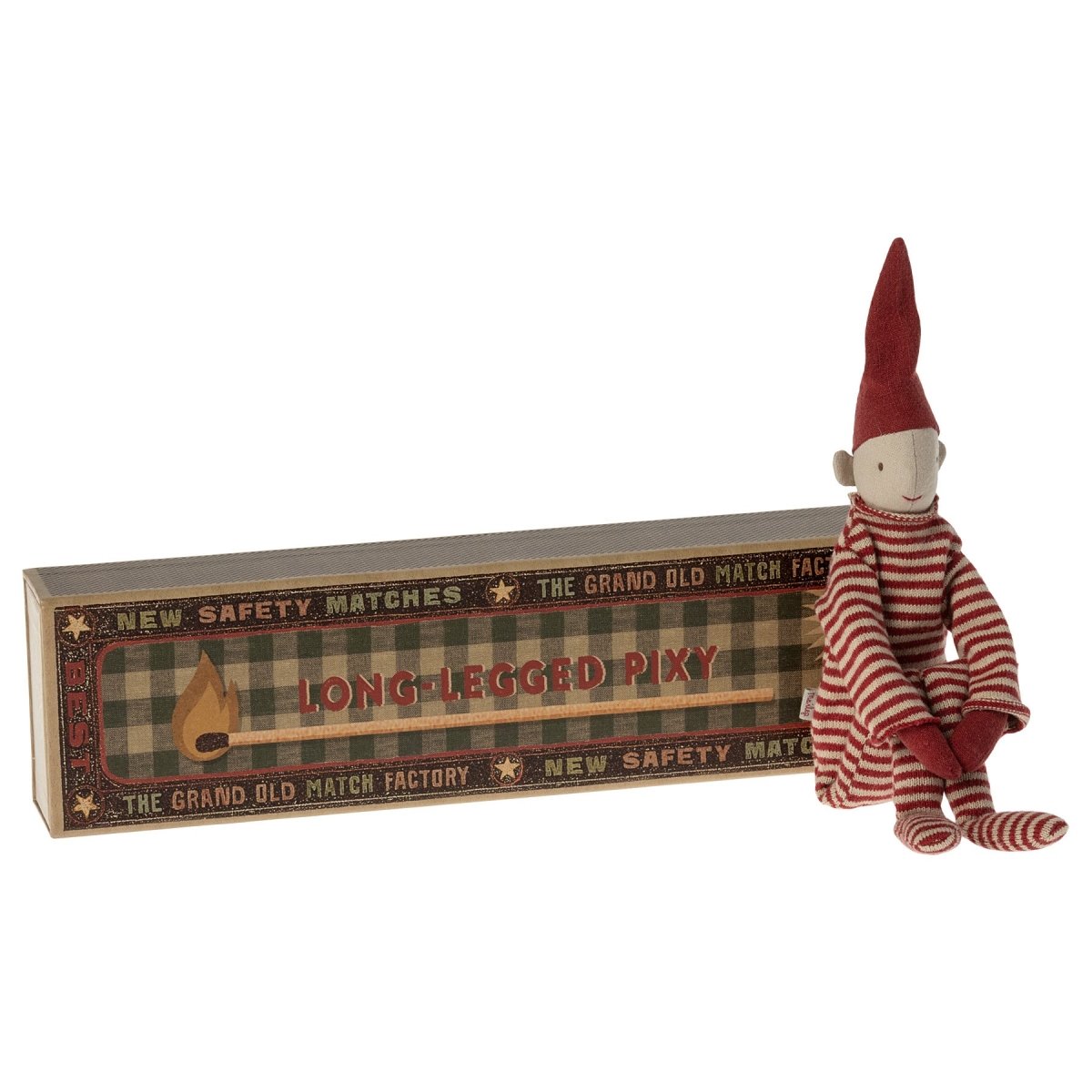 Maileg Long Legged Pixy in a Box - Small - I Want That Present