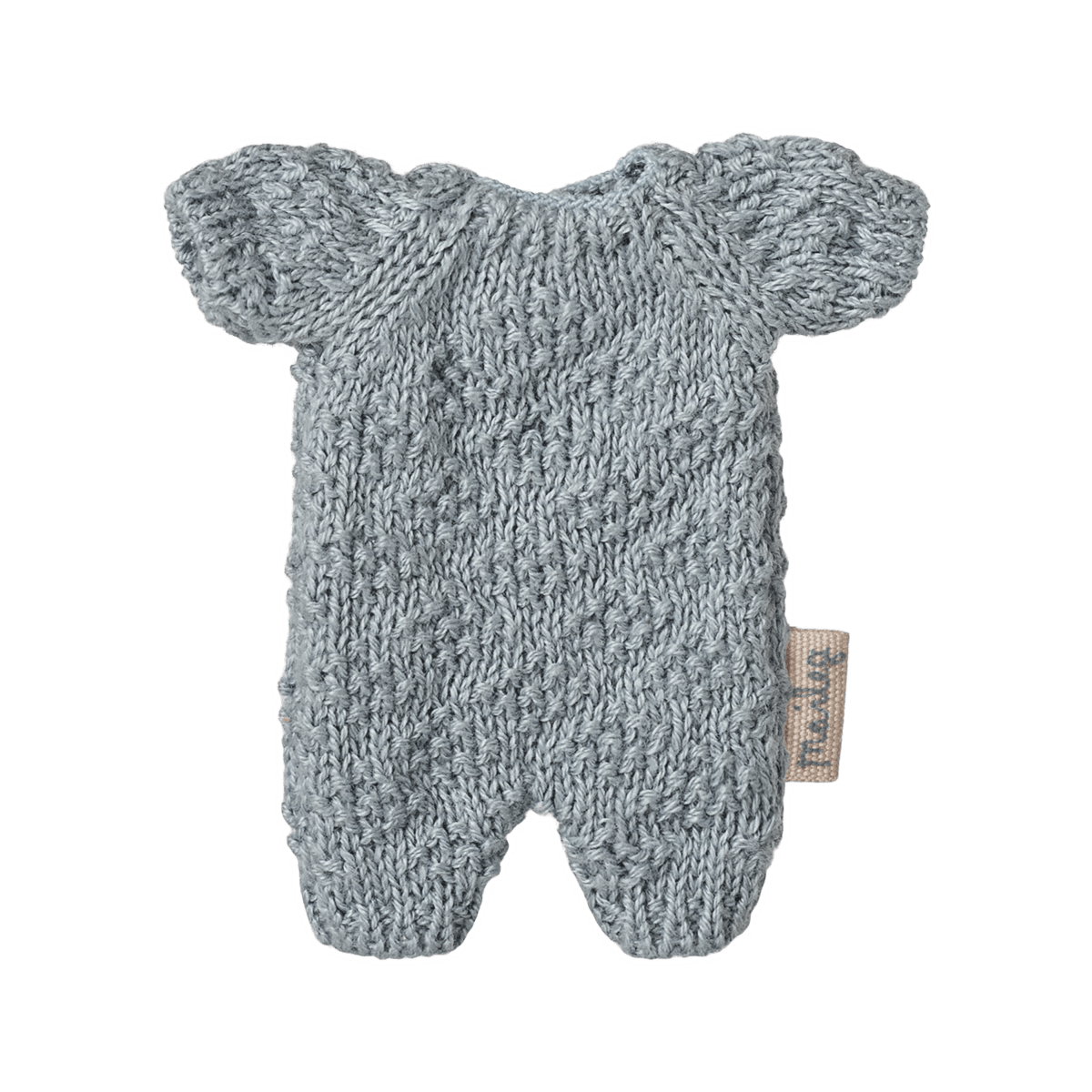 Maileg Knitted Suit, Micro Clothes - Blue - PREORDER - due December - I Want That Present