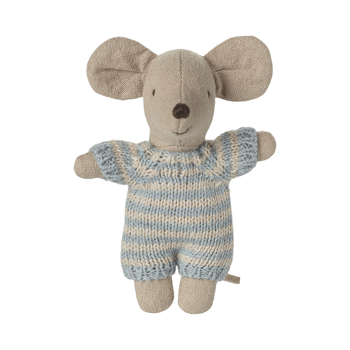 Baby Mouse in Carry Cot - Blue - I Want That Present