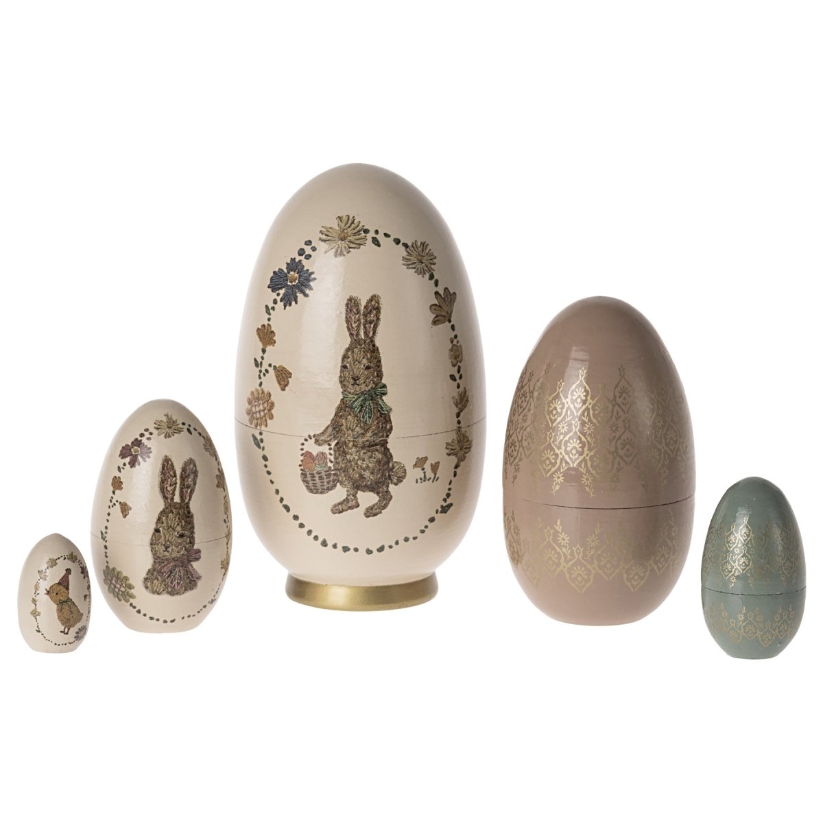 Maileg Easter Babushka Egg, 5 piece set - I Want That Present