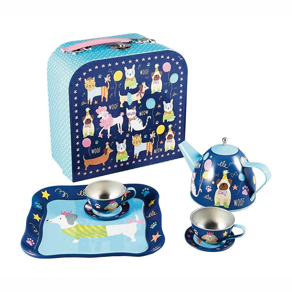 Floss & Rock Pets 7 Piece Tea Set - I Want That Present