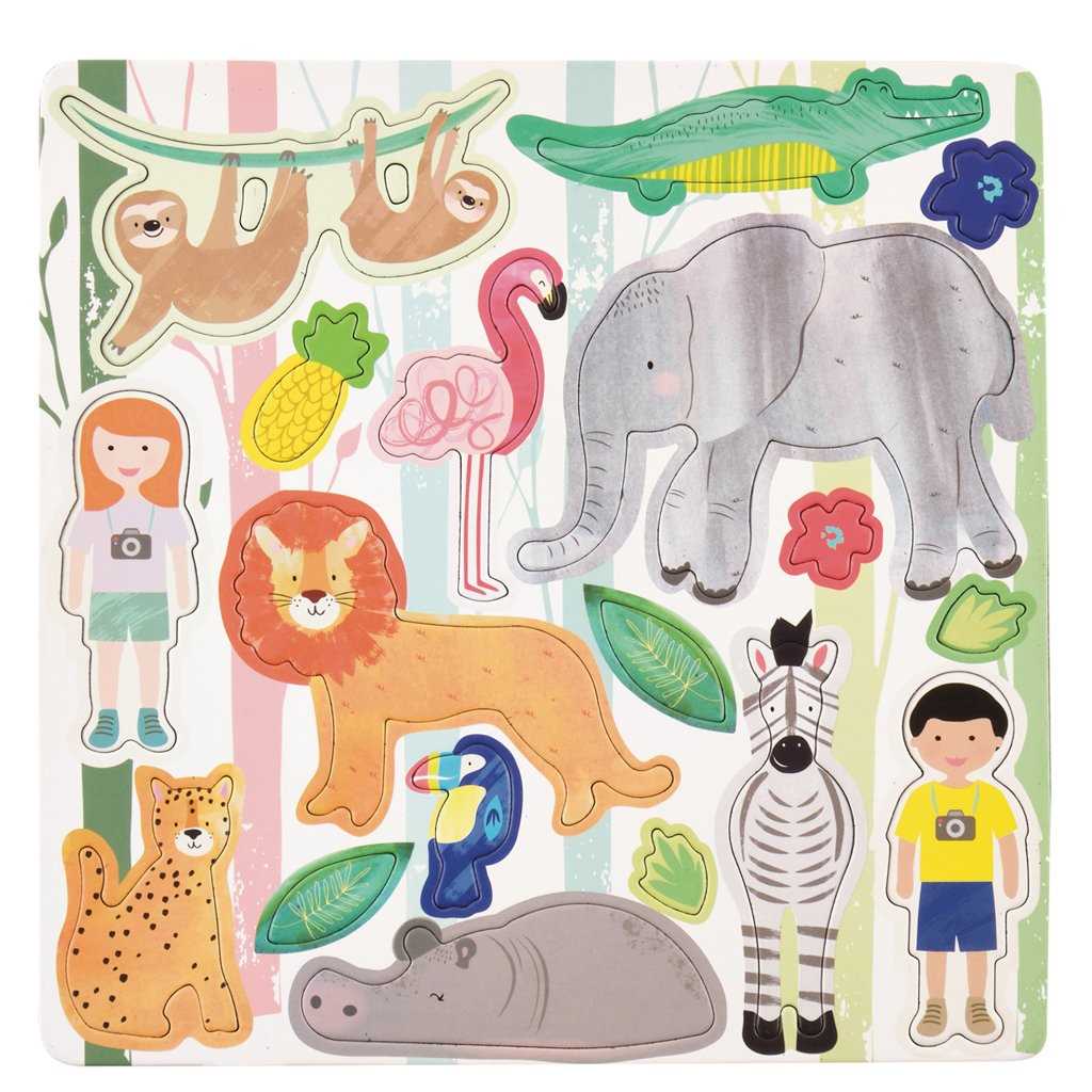 Floss & Rock Jungle Magnetic Fun & Games - I Want That Present