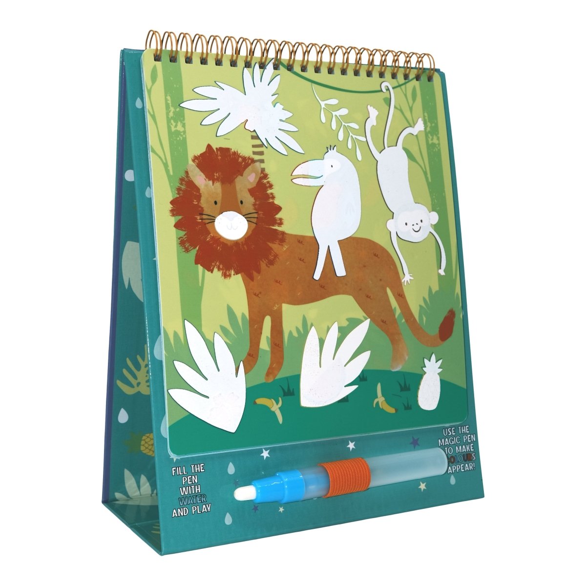 Magic Colour Changing Watercard Easel and Pen - Jungle - I Want That Present