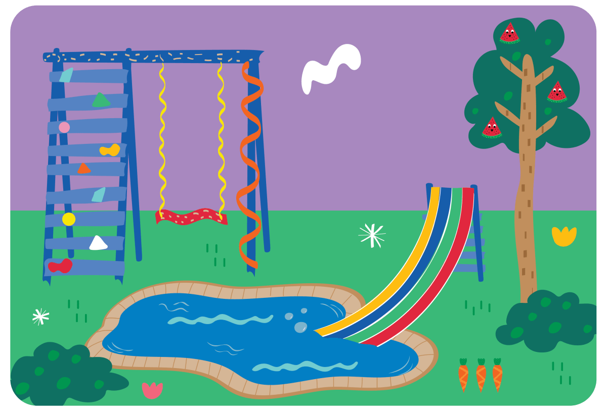 Magnetic Play Scene - Pets - I Want That Present