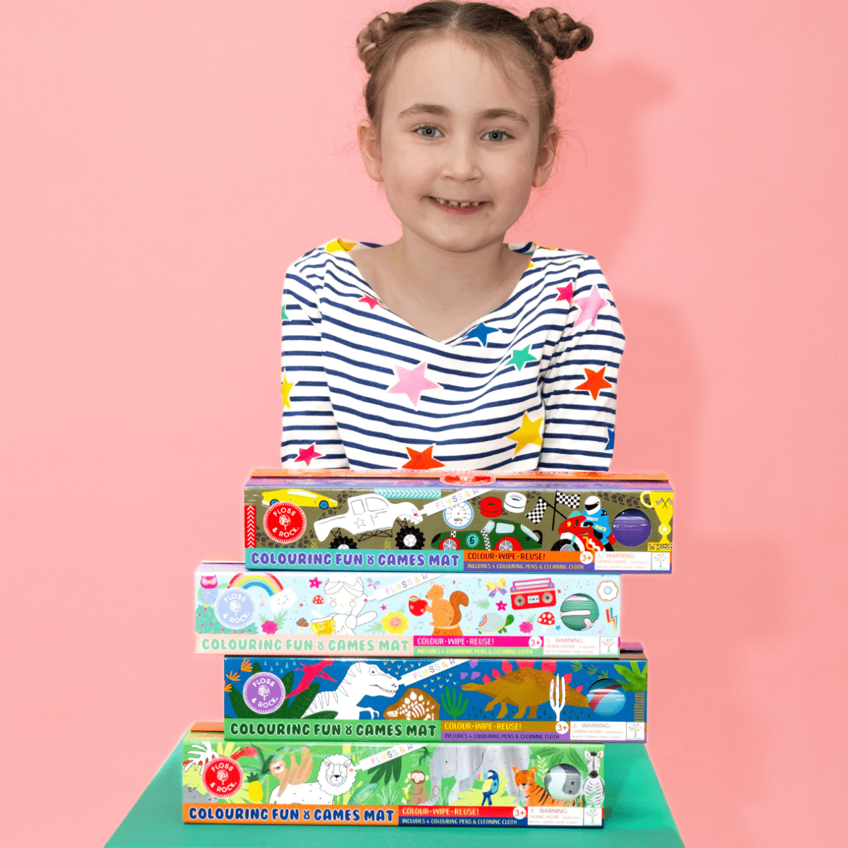 Colouring Fun & Games Mat - Cars - I Want That Present