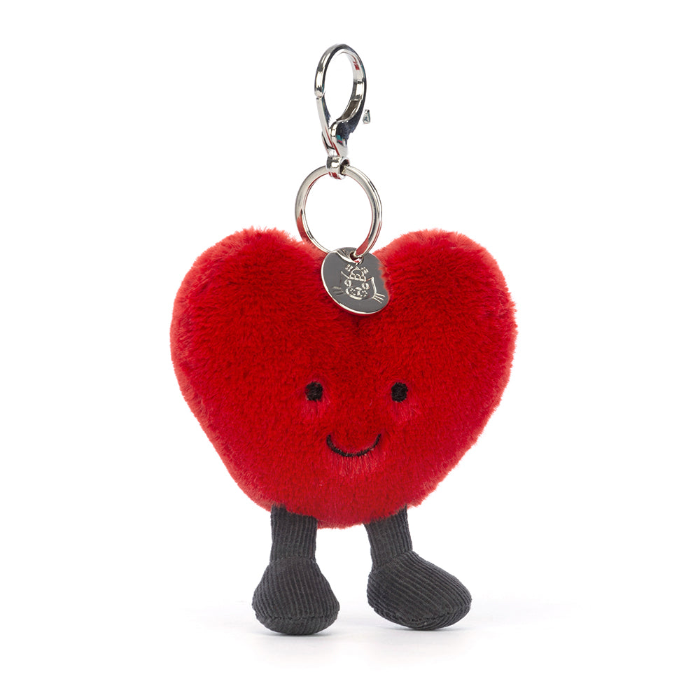 Jellycat Red Heart Bag Charm