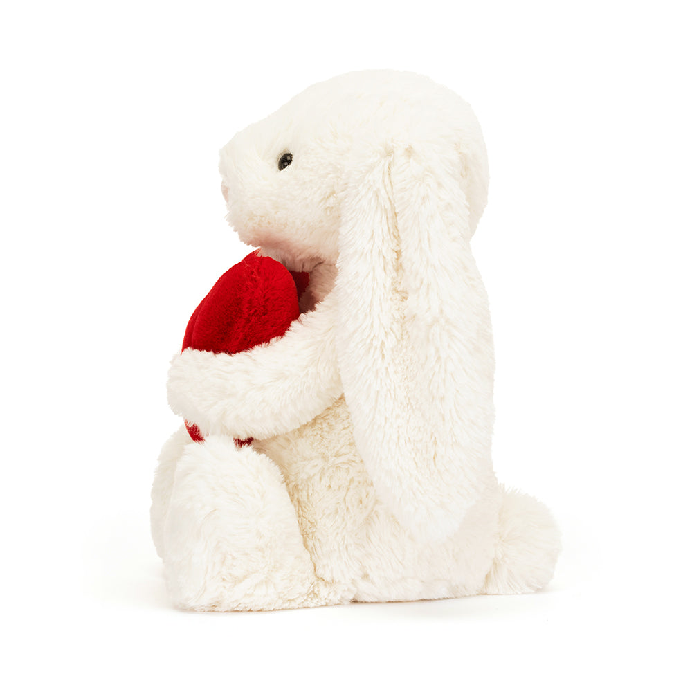 Jellycat Bashful Red Love Heart Bunny - Little