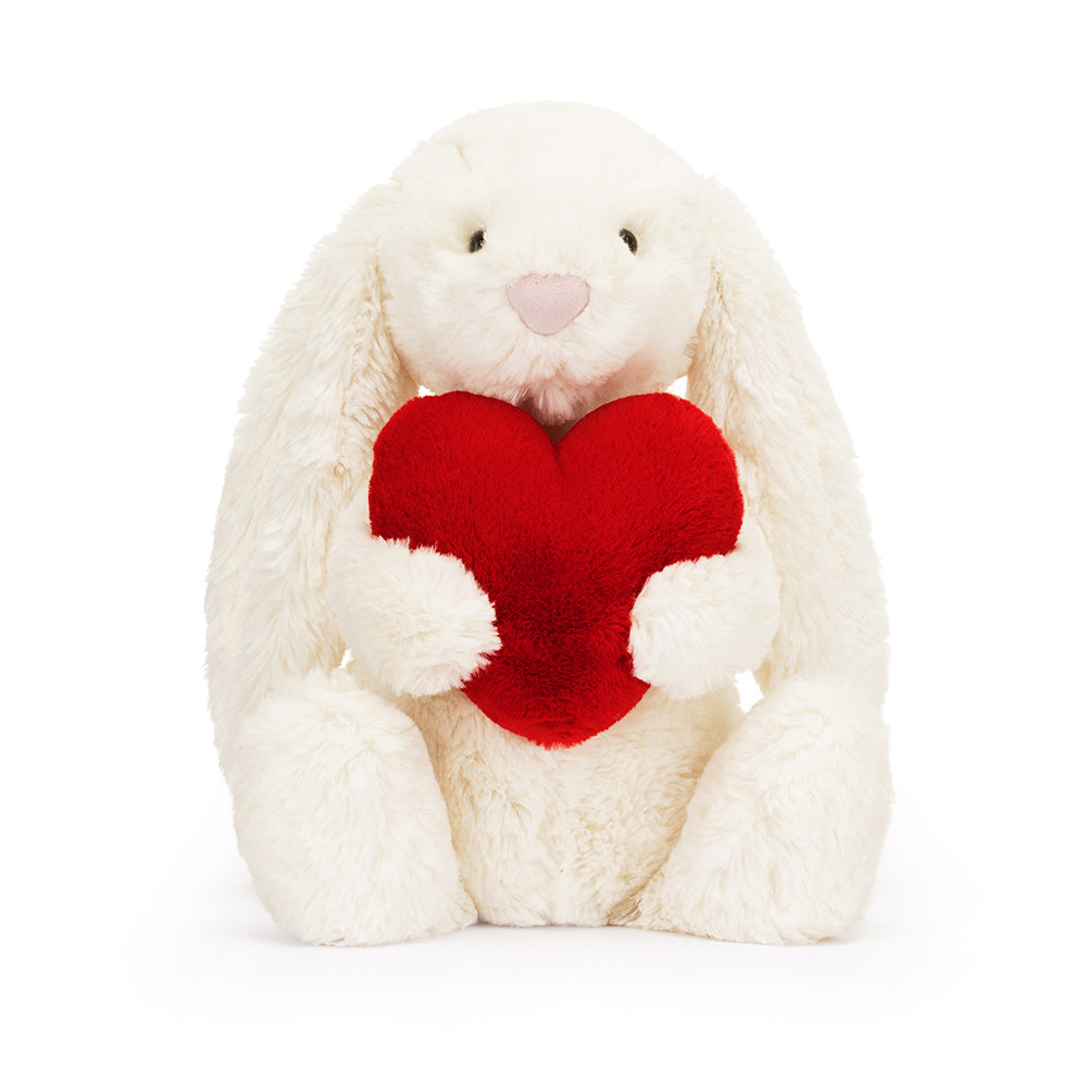 Jellycat Bashful Red Love Heart Bunny - Original