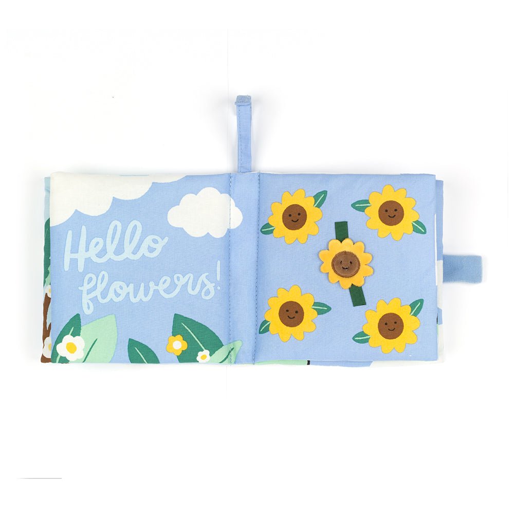 Jellycat Hello Sun Fabric Book - I Want That Present