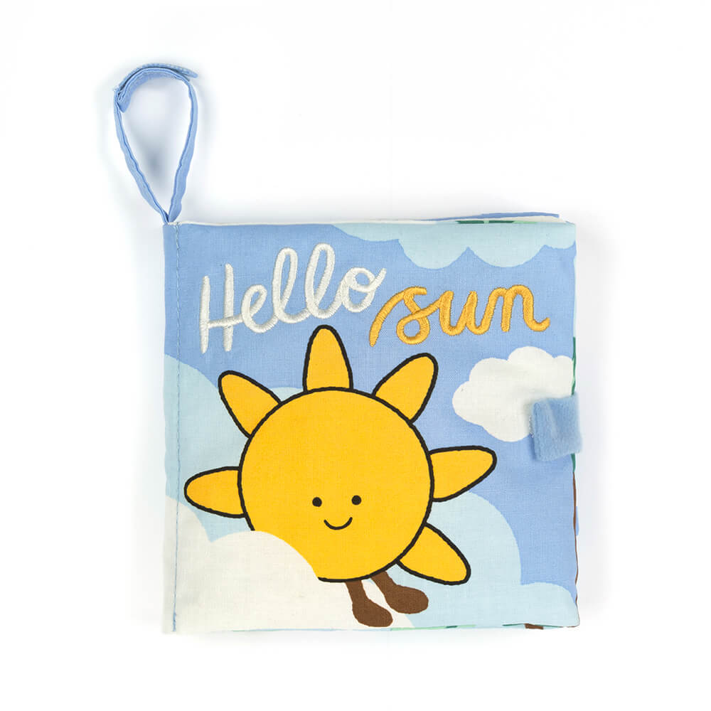 Jellycat Hello Sun Fabric Book - I Want That Present