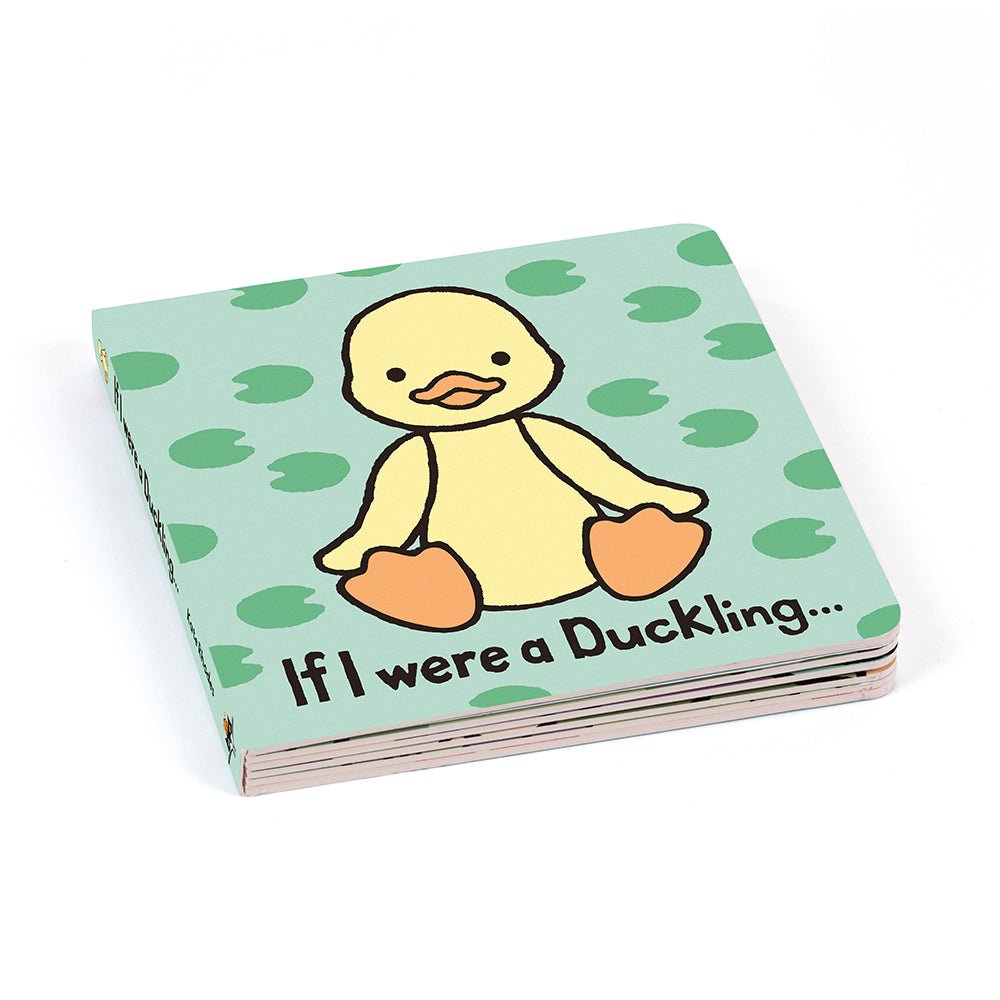 Jellycat If I Were a Duckling Board Book - I Want That Present