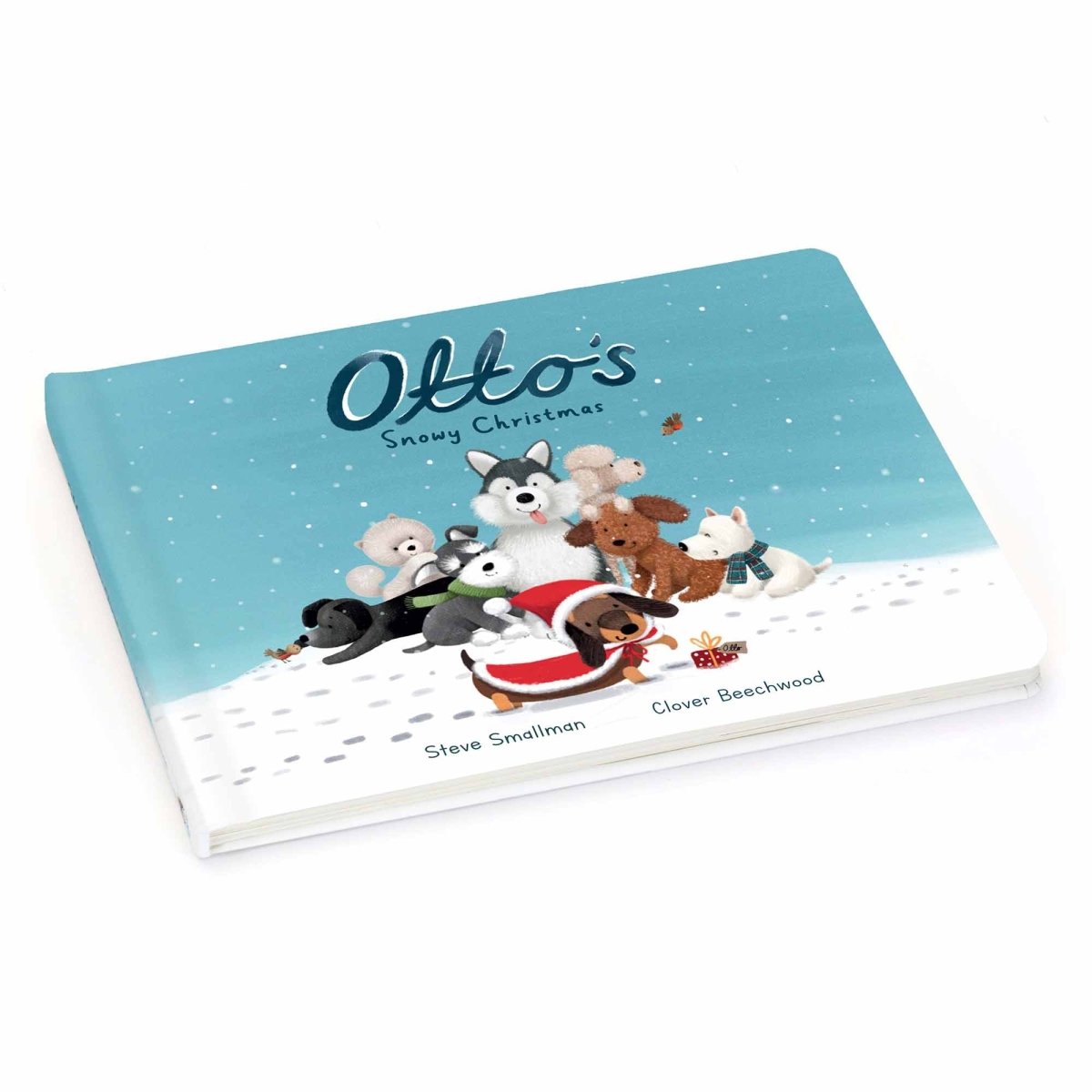 Jellycat Otto’s Snowy Christmas Book - I Want That Present