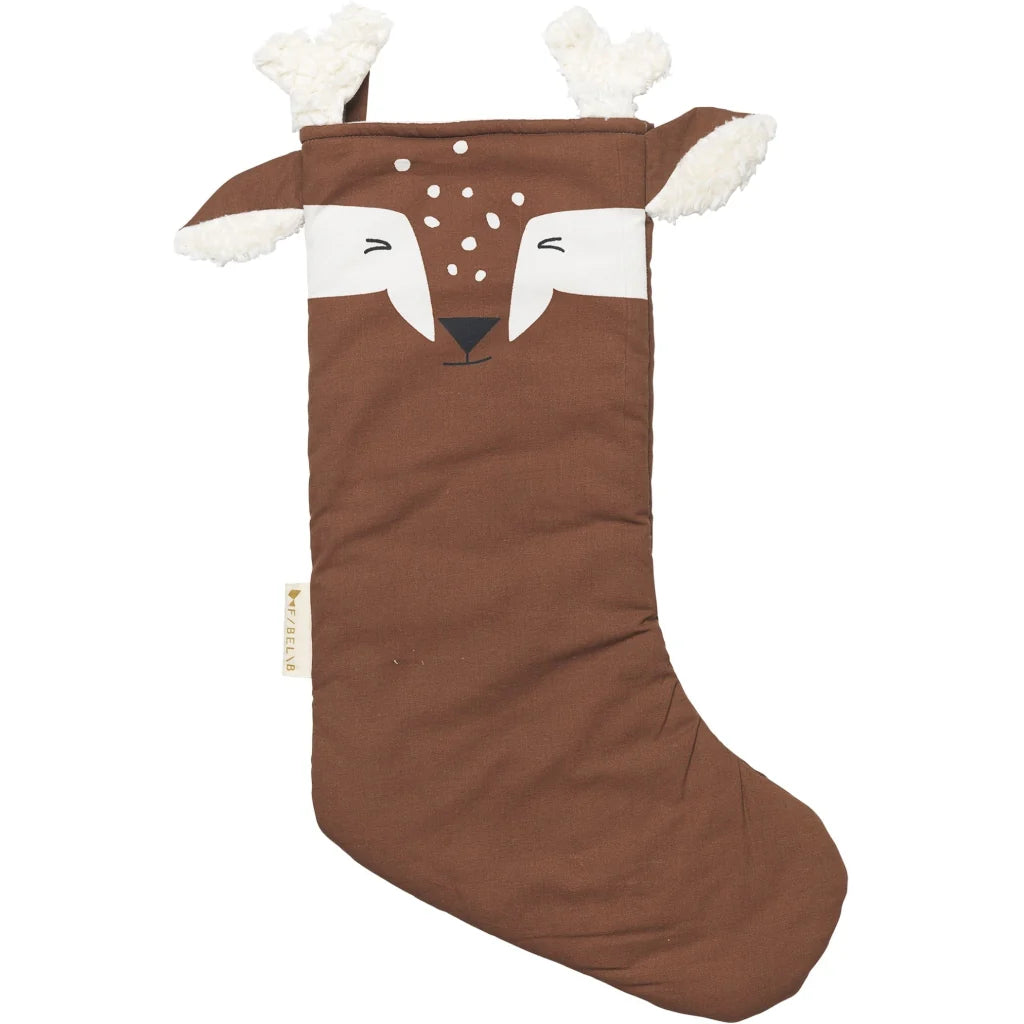 Fabelab Christmas Stocking Deer - Chestnut