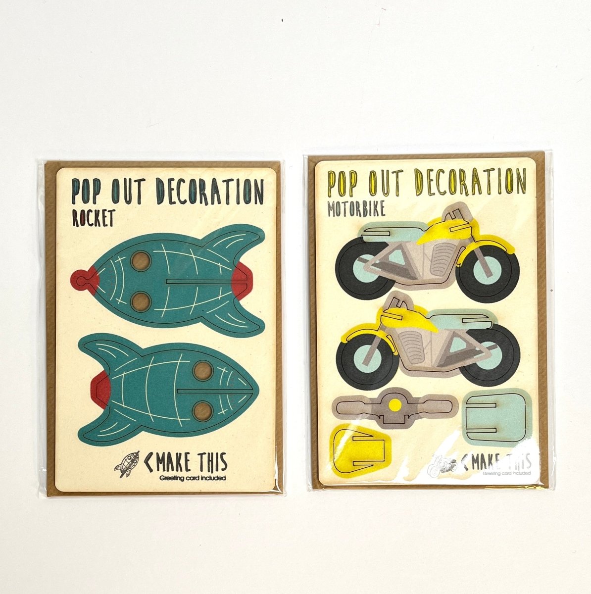 Pop Up Card Selection - 2 Cards - I Want That Present