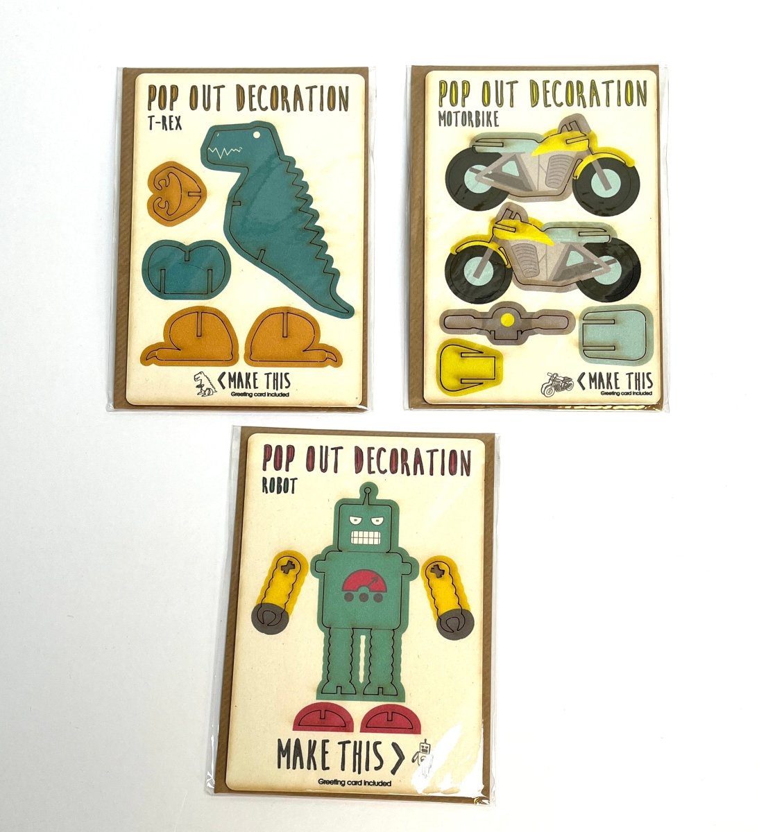 Pop Up Card Selection - 3 Cards - I Want That Present