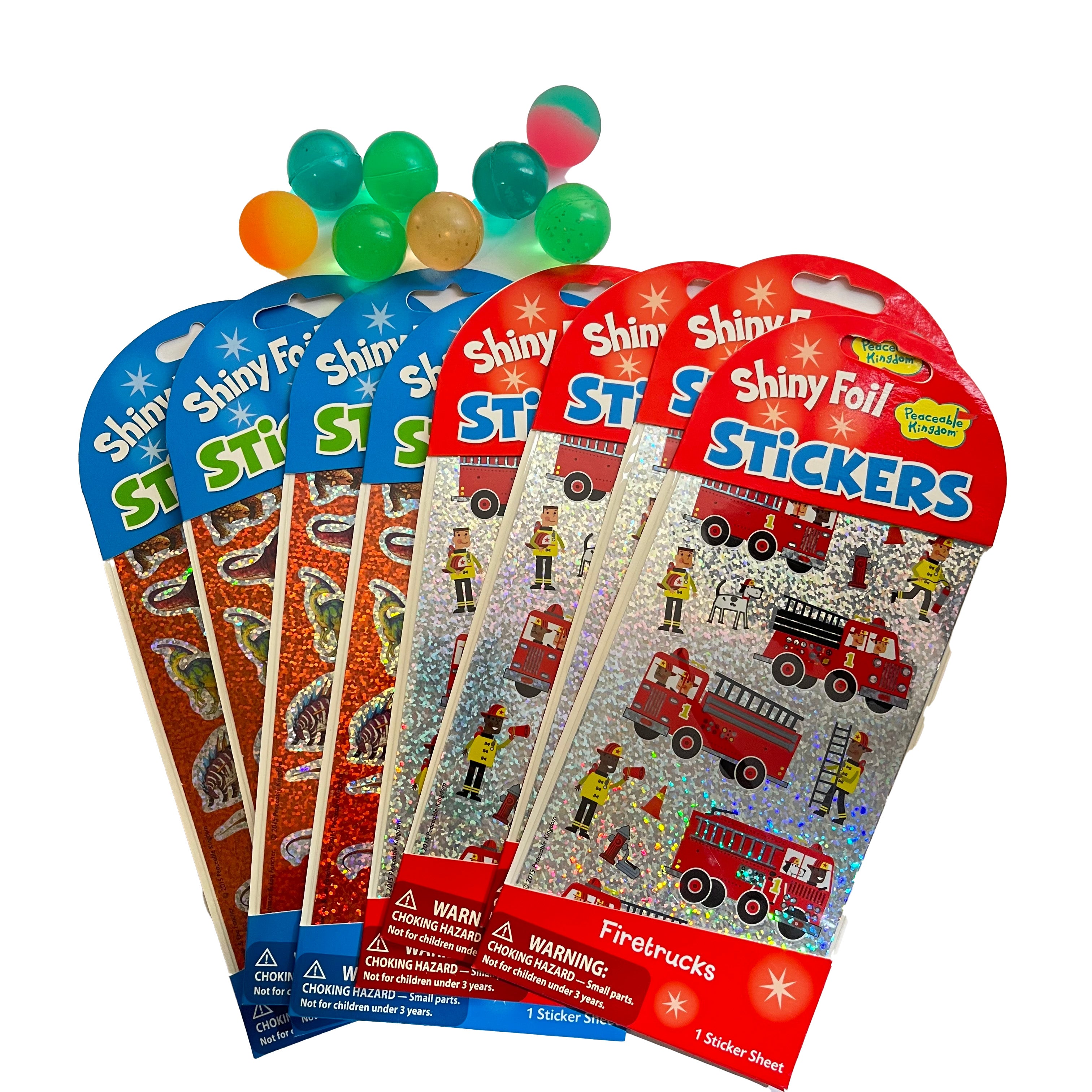 Assorted Party Gifts - Stickers & Balls