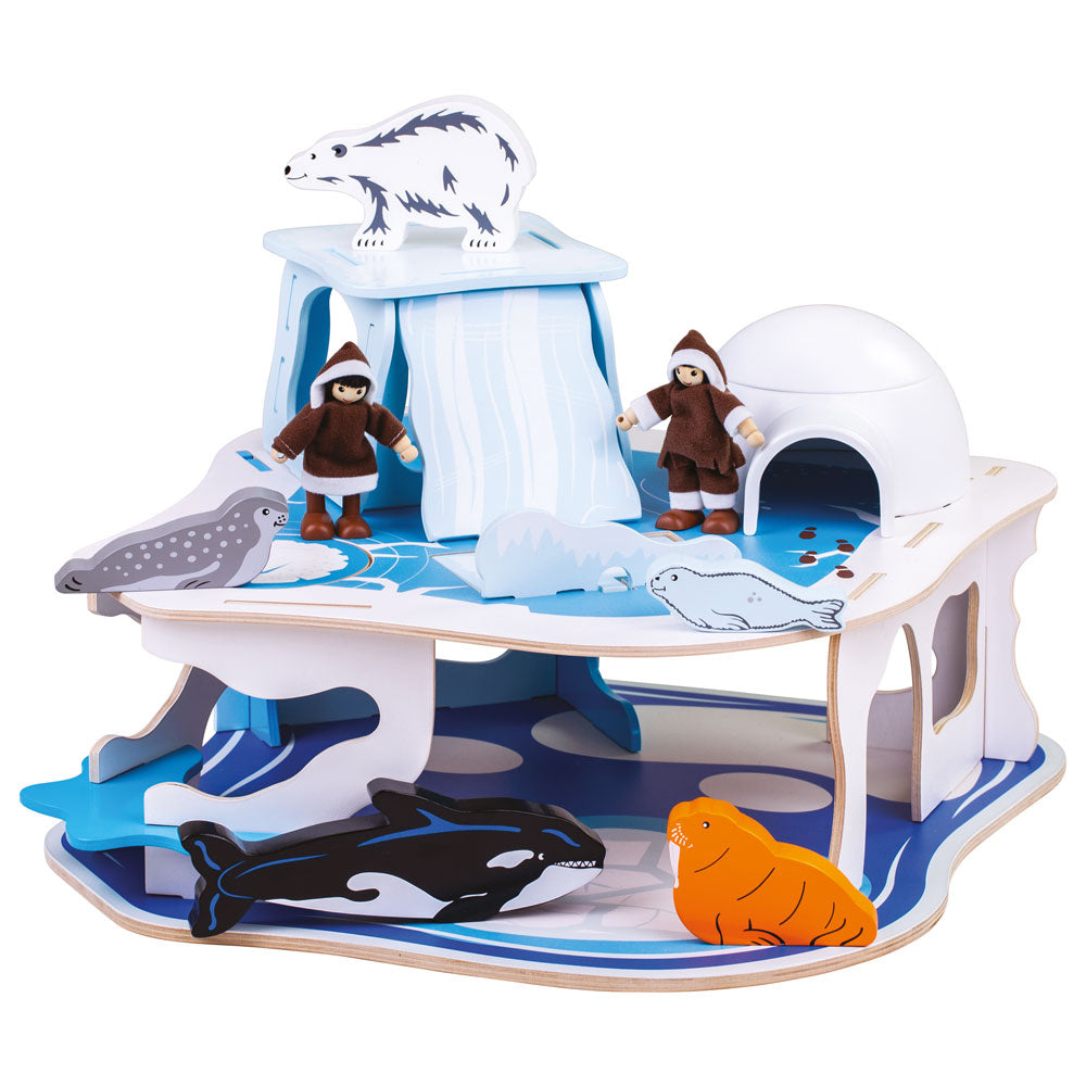 Polar Glacier Toy Playset