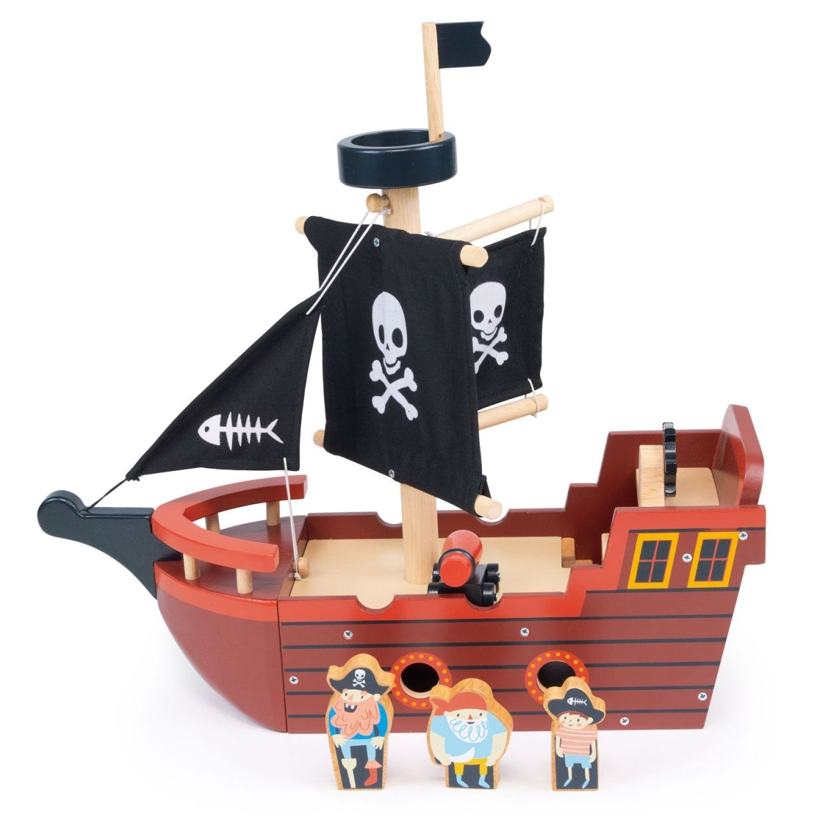 Mentari Fishbones Pirate Ship - I Want That Present