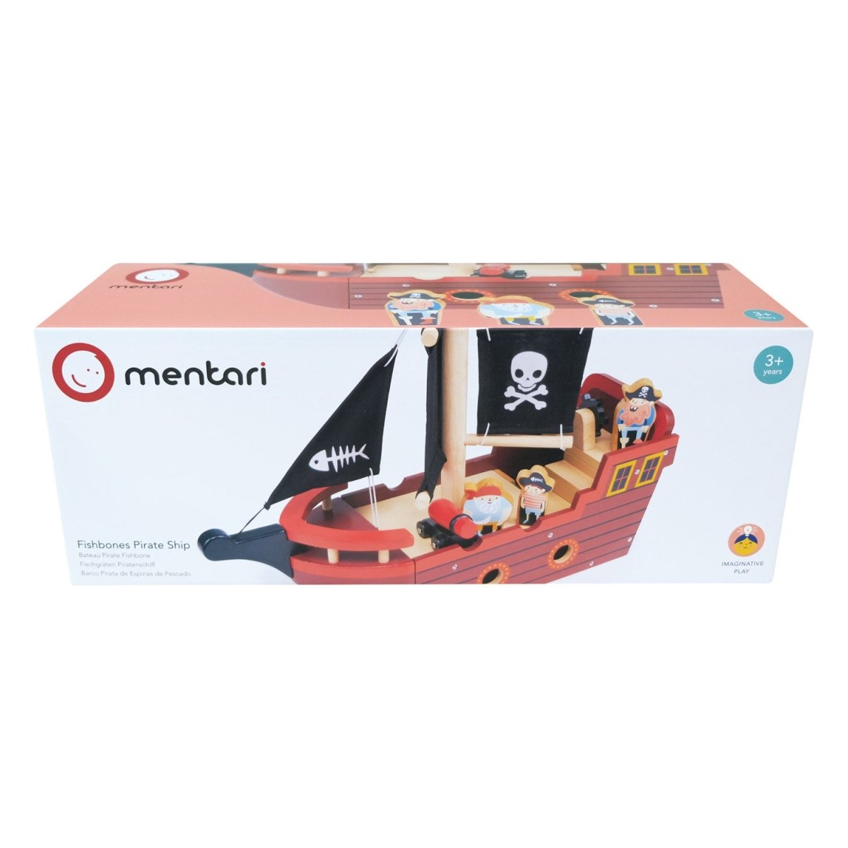 Mentari Fishbones Pirate Ship - I Want That Present