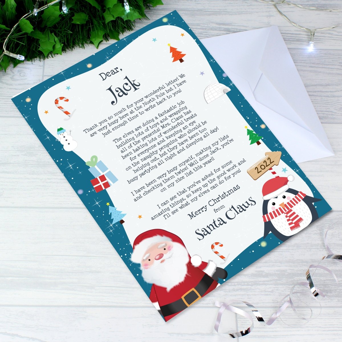 Personalised Santa Letter - I Want That Present