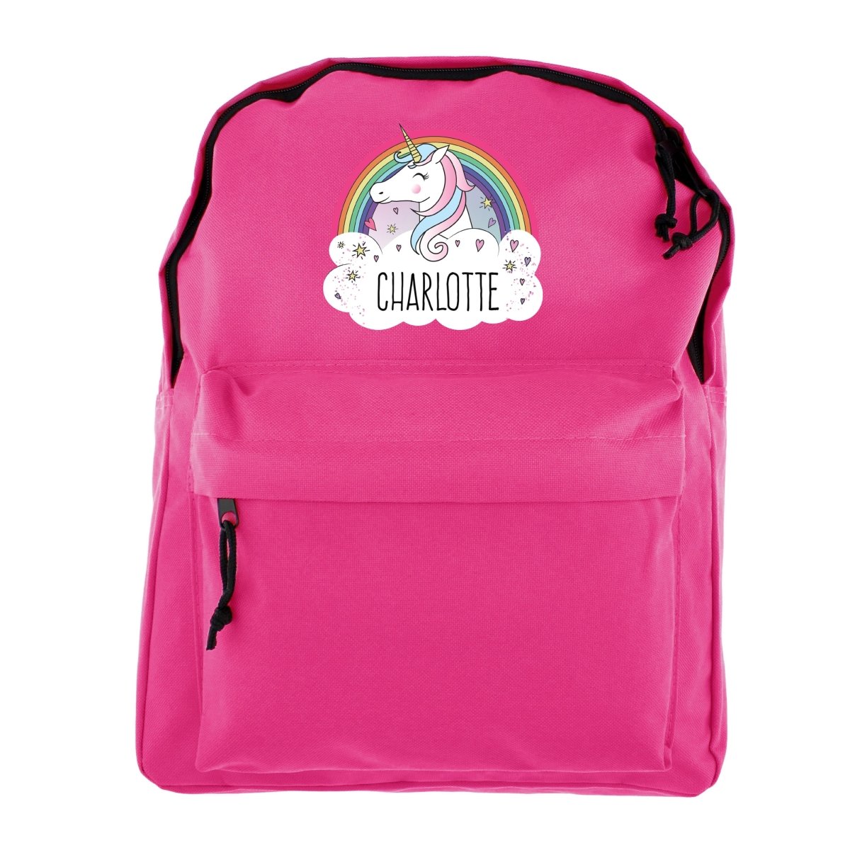Personalised Unicorn Pink Backpack - I Want That Present