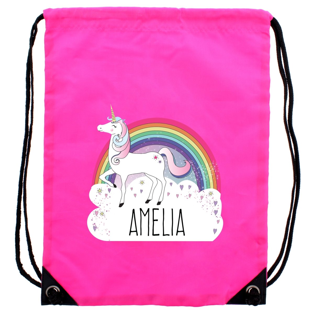 Personalised Unicorn Pink Kit Bag - I Want That Present