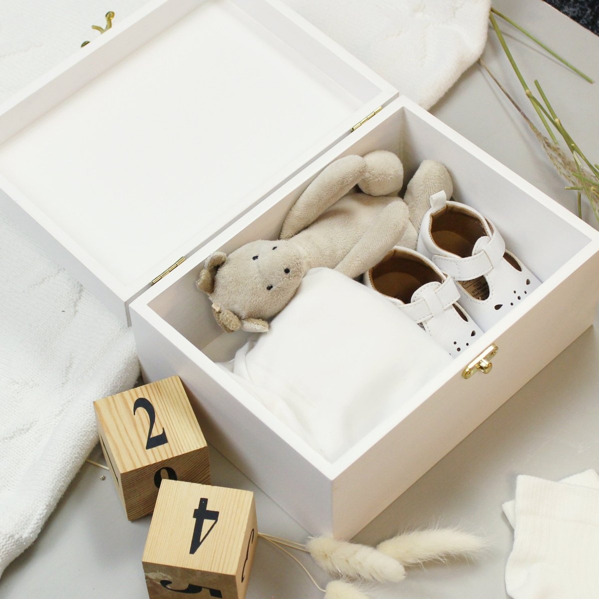 Personalised Woodland Animal Wooden Keepsake Box - I Want That Present