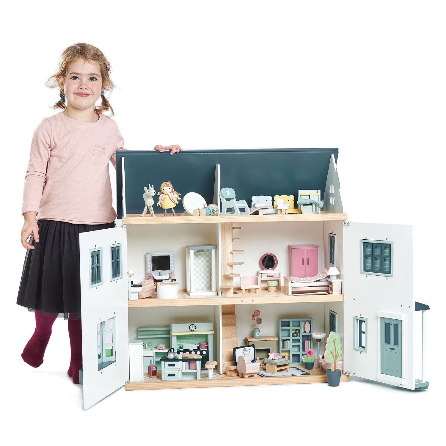 Dolls House Sitting Room Furniture by Tender Leaf Toys