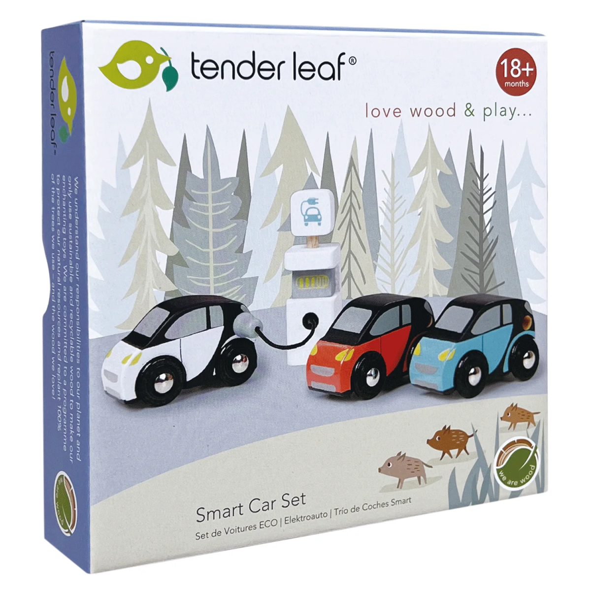 Tender Leaf Toys Smart Car Sets - I Want That Present