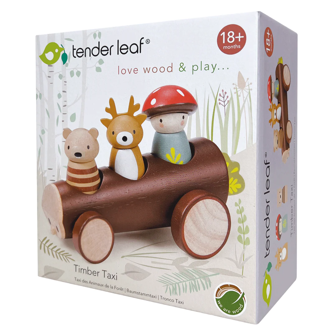 Tender Leaf Toys Timber Taxi
