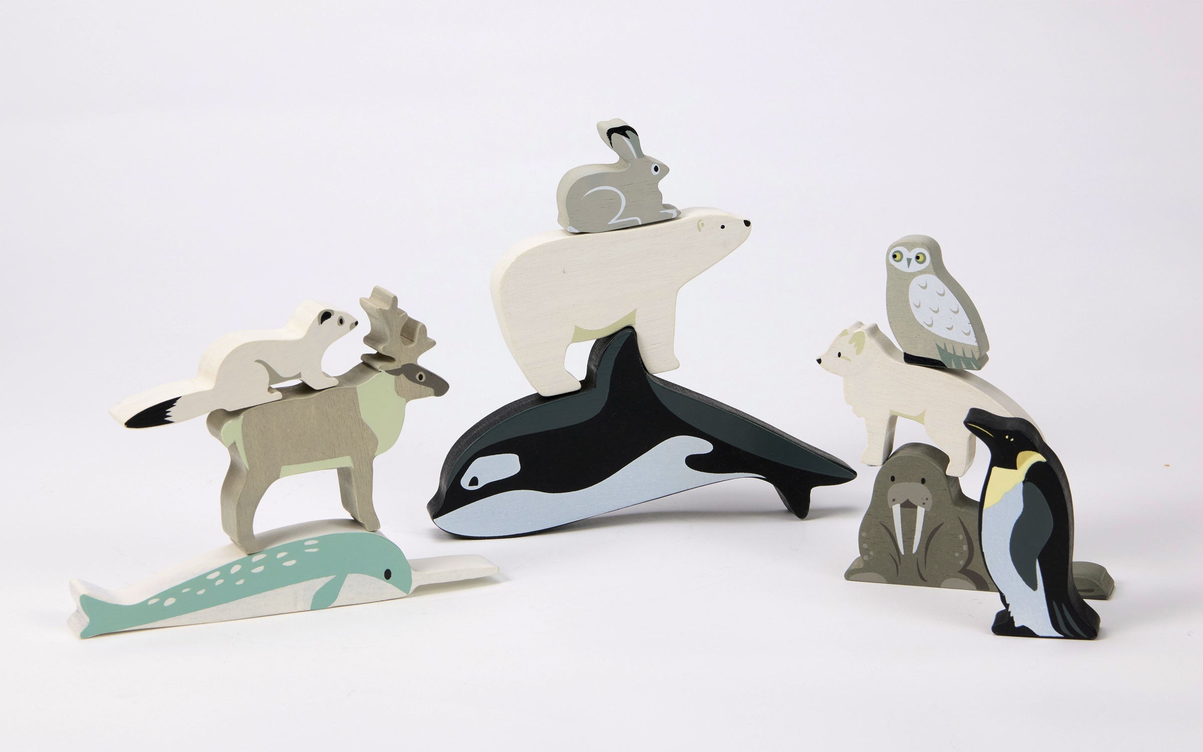 Tender Leaf Toys Polar Animals Shelf