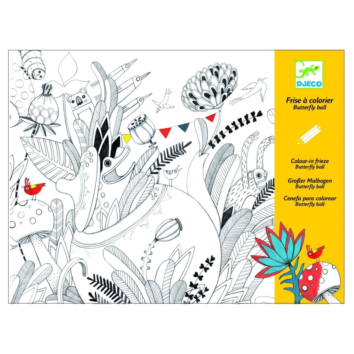 Djeco Colouring Suprises - Butterfly Ball - I Want That Present